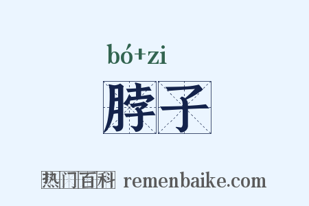 脖子是什么意思的图片